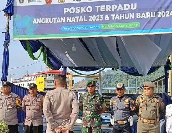 Pos pengamanan Nataru 2024 sudah mulai dibuka Satpol PP Kota Padang. (Foto: istimewa)