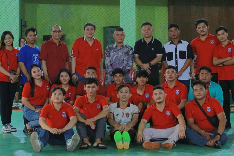 GAMKI Padang usai turnamen futsal.