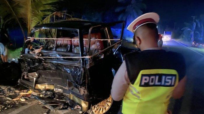 Salah satu tragedi kecelakaan di Agam. (Foto: Tribun)