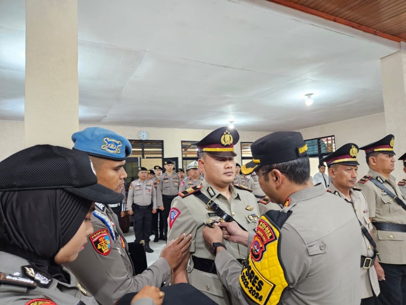 Serah terima jabatan pejabat utama itu bertempat di Aula Endra Dharmalaksana pada Kamis, 14 Desember 2023.