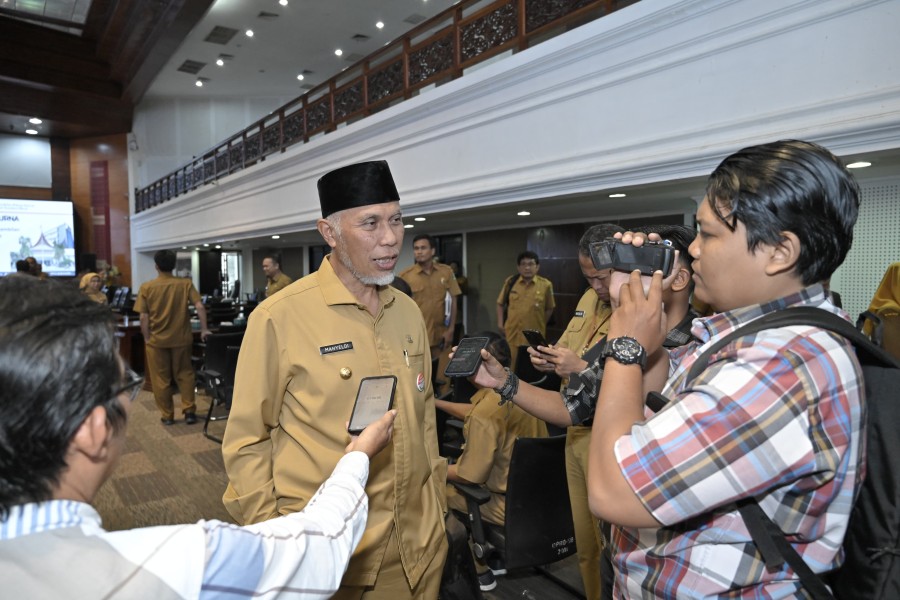 Gubernur Sumbar, Mahyeldi Ansharullah. (Foto: Humas Pemprov Sumbar)