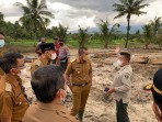 Banjir di Panti Kabupaten Pasaman. (Foto: Pemprov Sumbar)