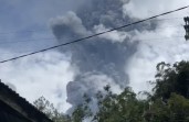 Erupsi Gunung Marapi di Sumbar.