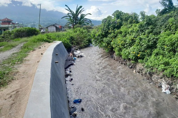 Lahar dingin Gunung Marapi di Batipuah. (Foto: istimewa)