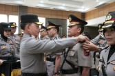 Polda Sumbar sertijab Pejabat Utama (PJU) dan Kapolres di jajaran Polda Sumbar pada Jumat, 11Januari 2024. (Foto: istimewa)