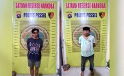 Polisi tangkap dua pemuda bandar narkoba di Kabupaten Pesisir Selatan. (Foto: istimewa)