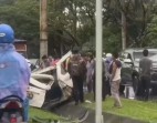 Kecelakaan maut di Bandara Internasional Minangkabau. (Foto: tangkapan layar Instagram @infosumbar)