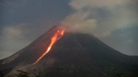 Erupsi gunung Marapi. Foto: Tirto.id)