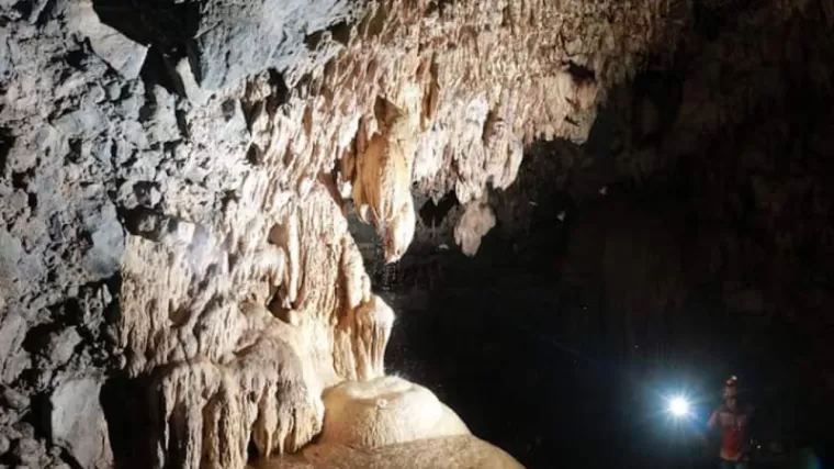 Goa Pacualan terletak di Baluka Matua, Jorong Gumarang Dua, Nagari Tigo Koto Silungkang, Kecamatan Palembayan, Kabupaten Agam. (Foto: Istimewa)