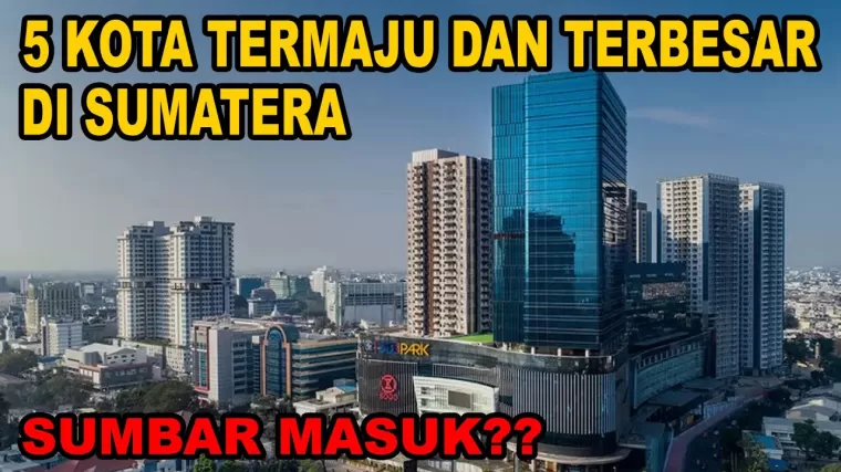 Kota maju dan terbesar di Sumatera. (Foto: Youtube Creative Hamdi)