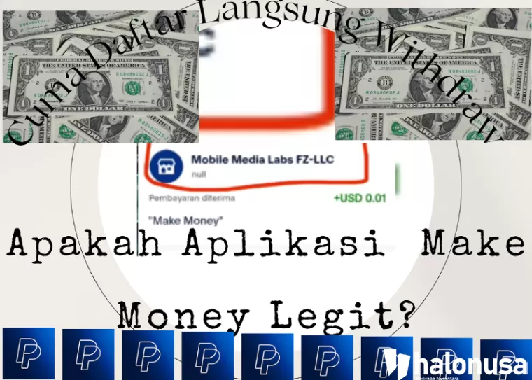 Ilustrasi Aplikasi Penghasilan Uang, Make Money Pohon Uang (foto: Youtuber Jadi Berkah/Canva)