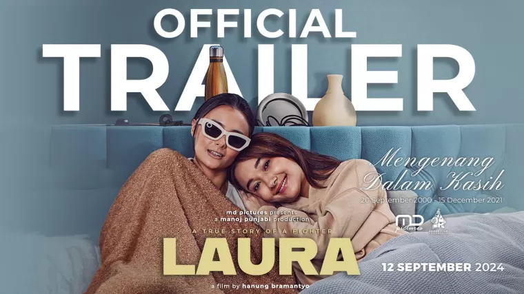 Poster film Laura Anna. (Foto: Youtube  CGV Kreasi)