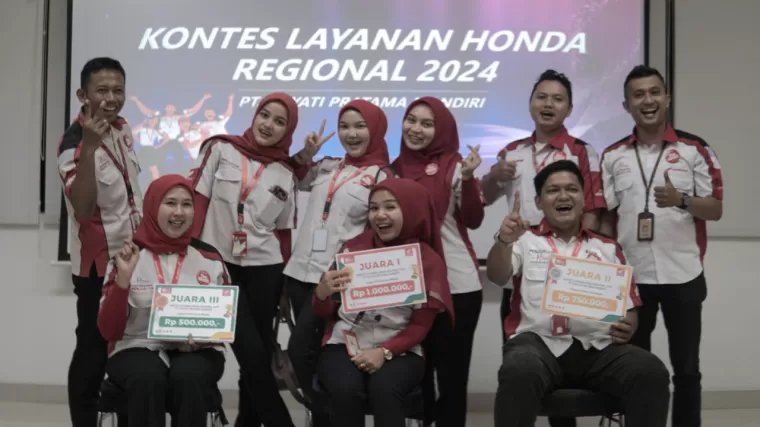 Komitmen Honda Hayati dalam Meningkatkan Pengalaman Pelanggan Melalui Kontes Layanan Regional