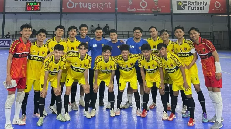 Tim Rafhely FC di Liga Futsal Nusantara 2024 Sumatera Barat. (Foto: Istimewa)