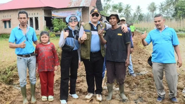 Warga Korong Gadang Kota Padang Hibahkan Tanahnya untuk Pembukaan Jalan Sepanjang 360 Meter