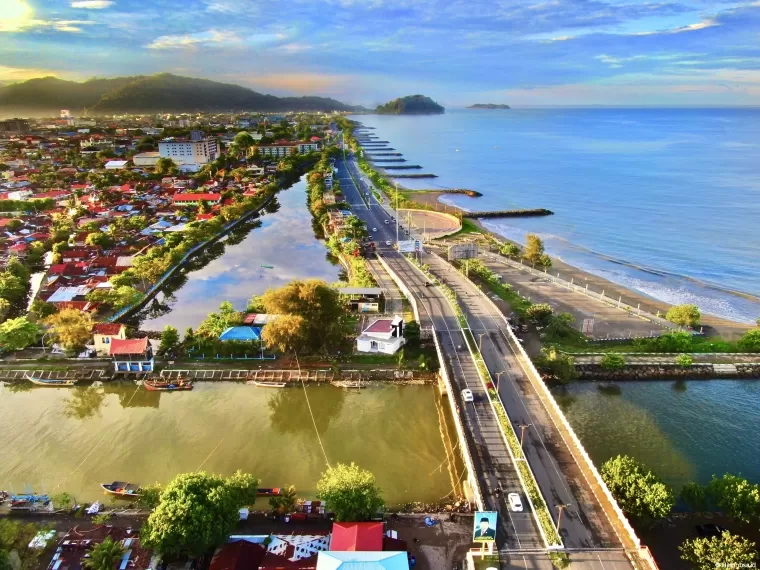 Jalan Taplau Padang. (Foto: Dispar Padang)