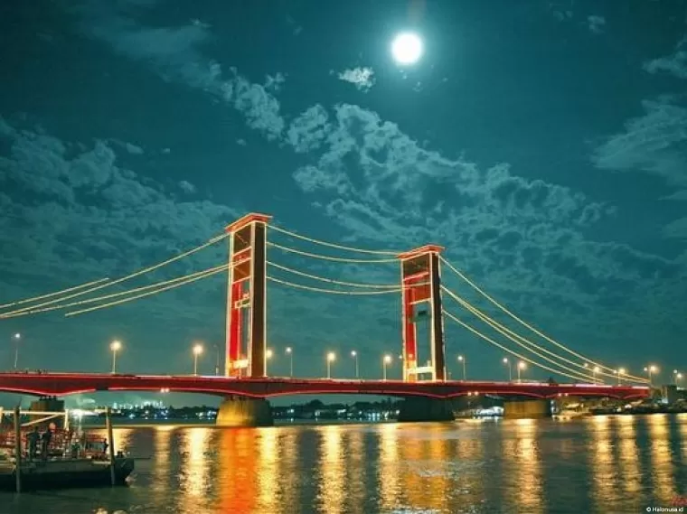 Jembatan Ampera, Palembang. (Foto: Ist)