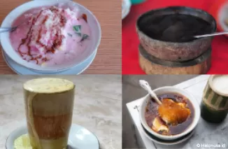 Minuman terenak khas Minang, berkunjung ke Sumbar wajib coba. (Kolase: Halonusa.id)