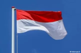 Bendera merah putih berkibar. (Foto: Istimewa)