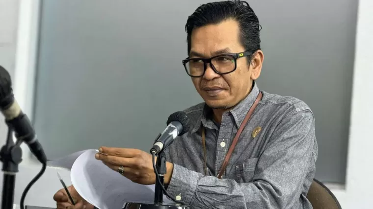Koordinator Divisi Perencanaan, Data, dan Informasi KPU Kota Bukittinggi, Muhammad Utche Pradana. (Foto: RRI.co.id)