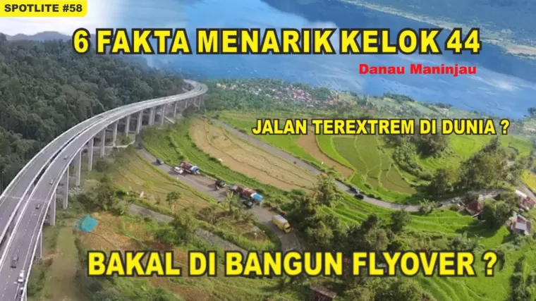 Fakta menarik Kelok 44 Maninjau Kabupaten Agam, Sumatera Barat. (Foto: Youtube Creative Hamdi)