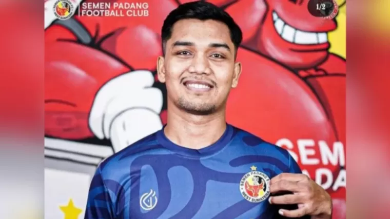 Pemain baru Semen Padang FC, Miswar Syahputra. (Foto: IG @Semenpadangfcid)