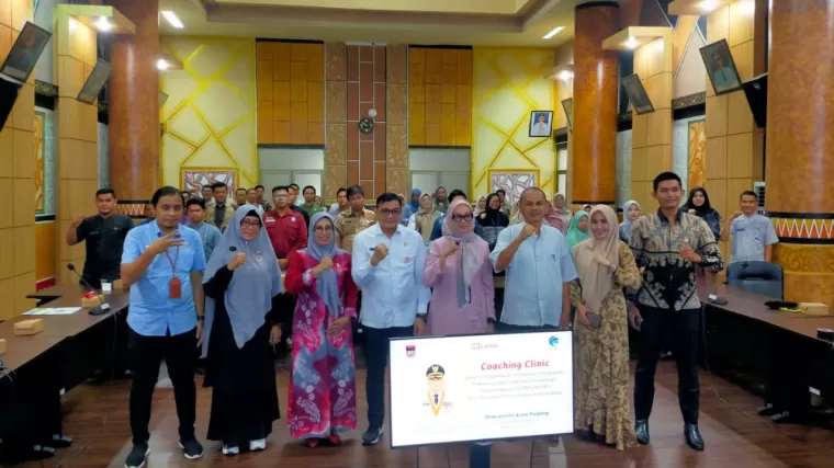 Optimalisasi SP4N-LAPOR, Diskominfo Padang Gelar Coaching Clinic