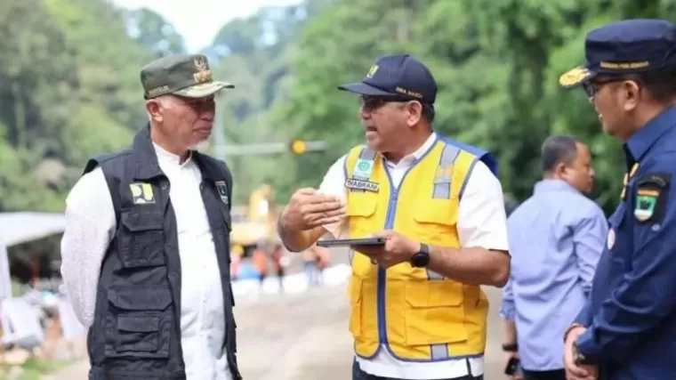 Perbaikan Jalan Lembah Anai Masih Berlanjut, Gubernur Sumbar Minta Pengendara Sabar