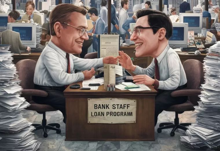 Ilustrasi pinjaman Bank Mandiri (foto: ideogram AI)