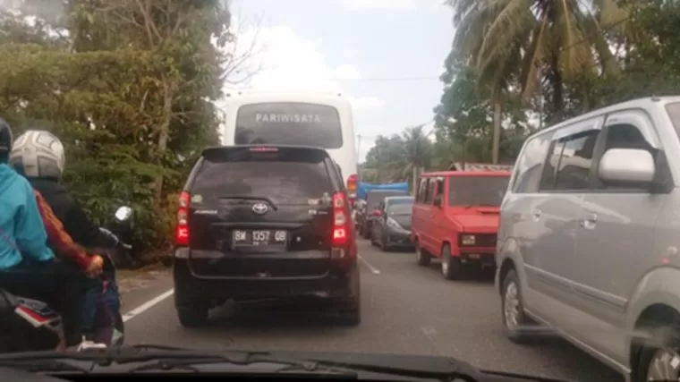 Ilustrasi macet.