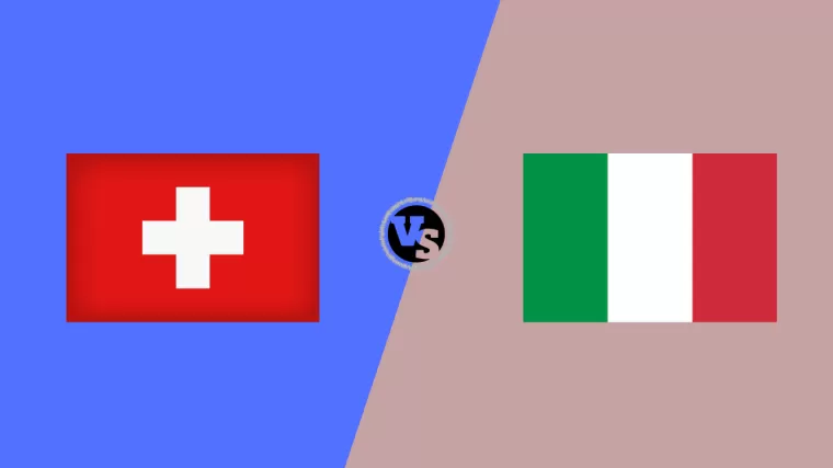 Prediksi Skor Swiss vs Italia Euro 2024. (Grafis: Halonusa.id)