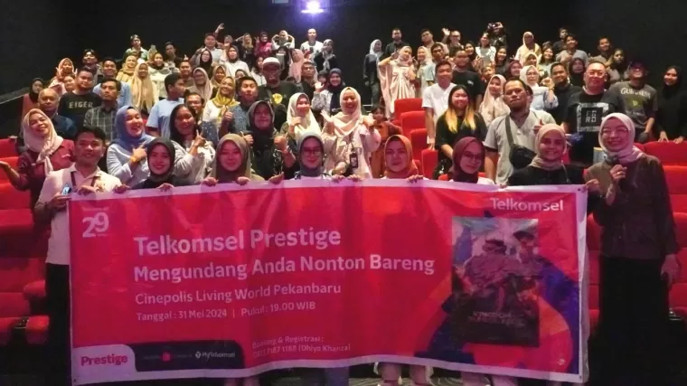 Telkomsel Rayakan HUT ke-29 dengan Nonton Bareng di 13 Kota untuk Pelanggan Setia