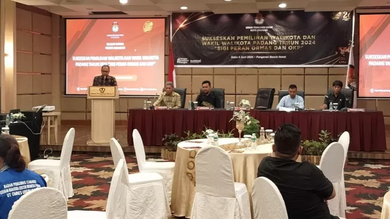 Tingkatkan Partisipasi Pemilih  Pilkada 2024, KPU Padang Gandeng Ormas dan OKP