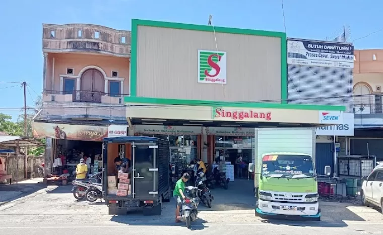 Singgalang Mini Market. (Foto: Ist)