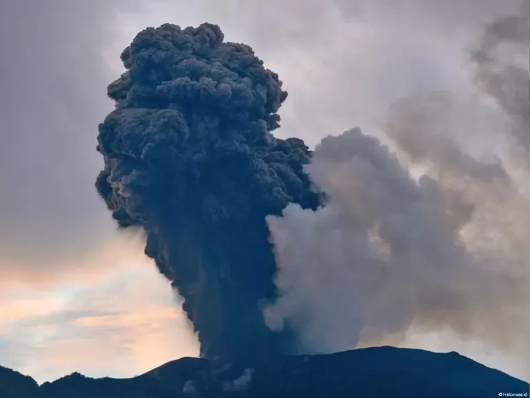 Gunung Marapi Sumatera Barat. (Foto: Istimewa)