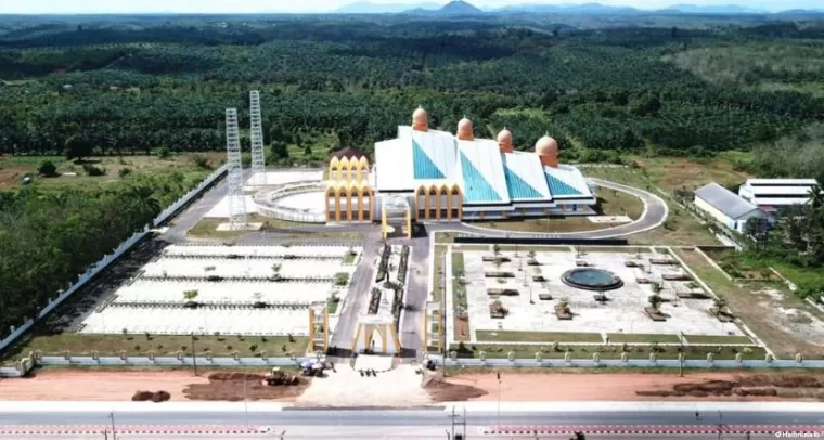 Masjid Agung Dharmasraya. (Foto: Diskominfo)