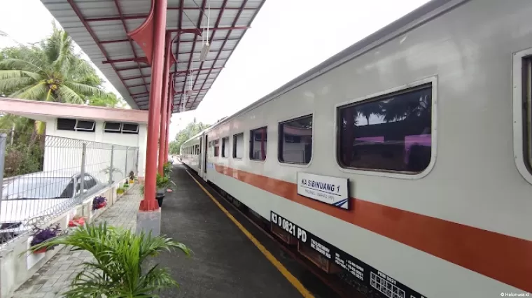 Stasiun Naras, Pariaman. (Foto: Istimewa)