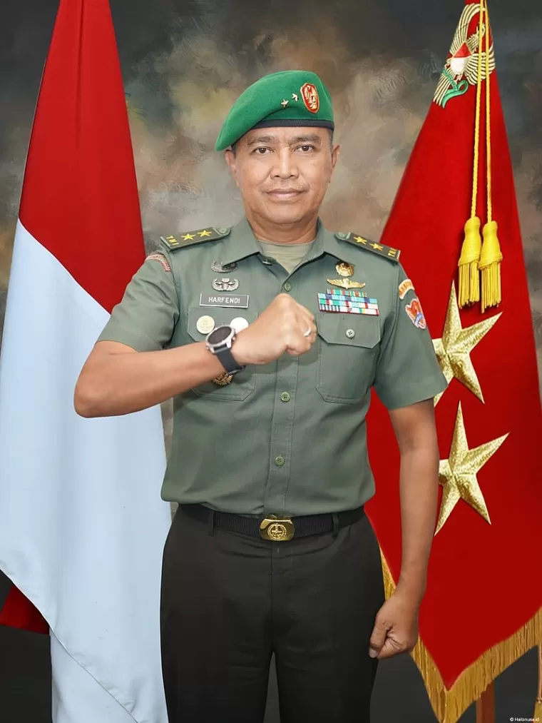 Mayjen TNI Harfendi. (Foto: Wikipedia)