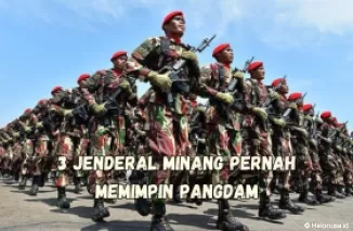3 Jenderal Minang Pernah Memimpin Pangdam. (Foto: Demokratis.co.id)