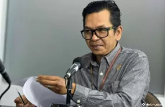 Koordinator Divisi Perencanaan, Data, dan Informasi KPU Kota Bukittinggi, Muhammad Utche Pradana. (Foto: RRI.co.id)