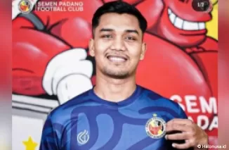 Pemain baru Semen Padang FC, Miswar Syahputra. (Foto: IG @Semenpadangfcid)