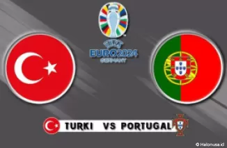 Turki vs Portugal Euro 2024. (Foto: Istimewa)
