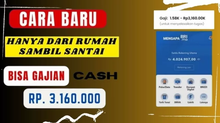 Ilustrasi aplikasi penghasil uang gratis di tahun 2024. (Foto: Canva/kanal Youtube Catra Mulia)