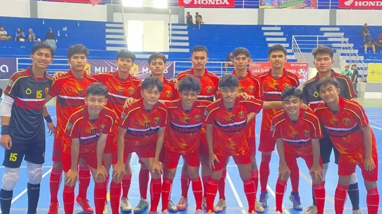 Tim Futsal Rafhely FC di Liga Futsal Nusantara 2024. (Foto: Istimewa)