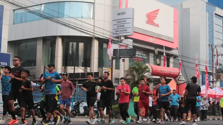 Honda Hayati Rayakan HUT ke-54 dengan Fun Run dan Berbagai Kegiatan Sosial