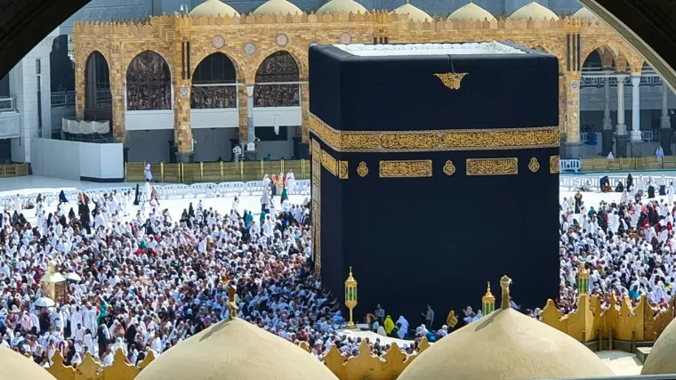Ka'bah di Masjidilharam, di Makkah, Arab Saudi. (Foto: Wikipedia)