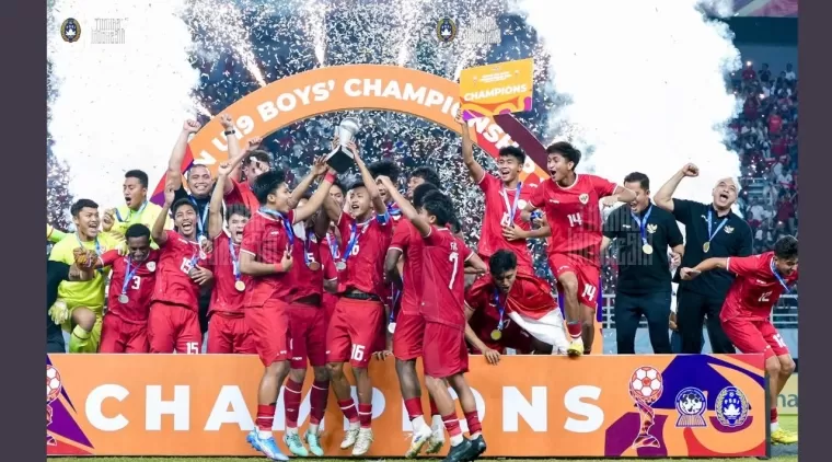 Timnas Indonesia juara Piala AFF U-19 2024. (Foto: PSSI)