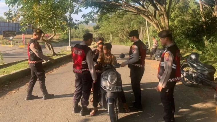 Kapolres Sawahlunto Instruksikan Patroli Rutin untuk Cegah Balap Liar di Kandih