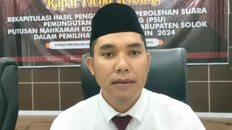 KPU Solok Gelar Rapat Pleno Terbuka Hasil PSU DPD Sumbar