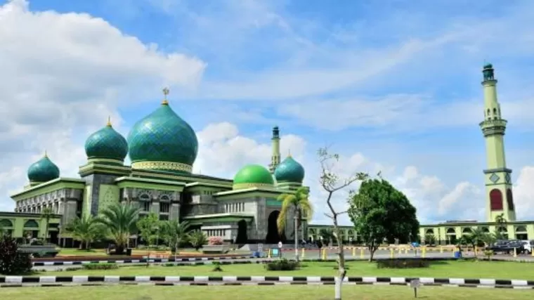 Masjid Raya An-Nur Pekanbaru, Provinsi Riau. (Foto: Istimewa)